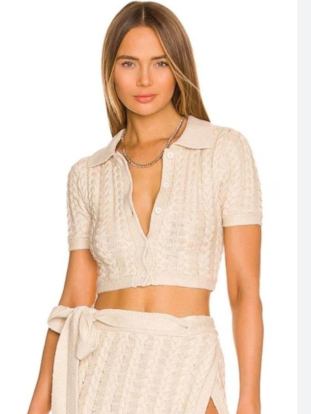 (ISO)ATOIR ELSIE CROP SWEATER